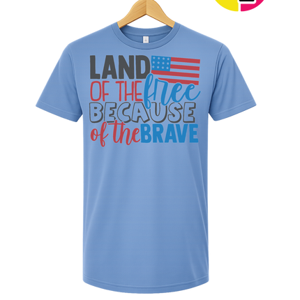 Land of the Free Brave Tee