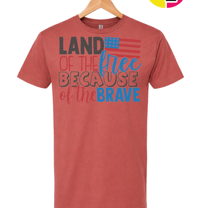 Land of the Free Brave Tee