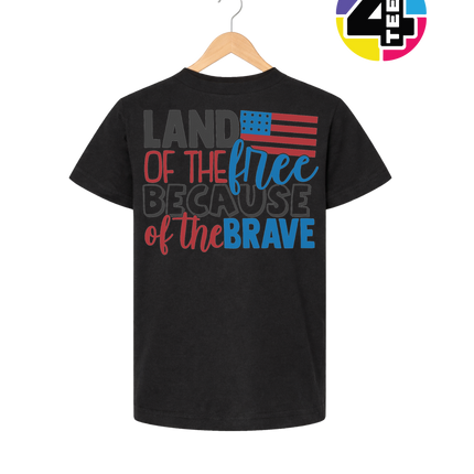 Land of the Free Brave Youth Tee