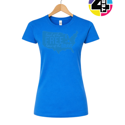 Land of the Free Home of the Brave Women's Tee
