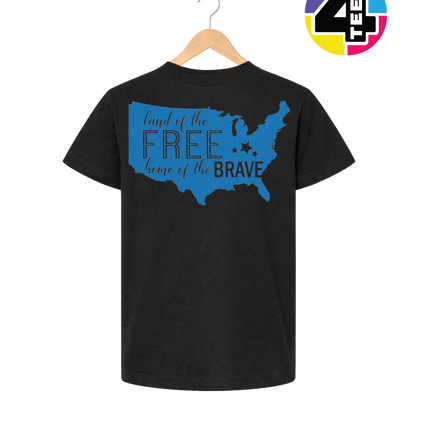 Land of the Free Home of the Brave Youth Tee