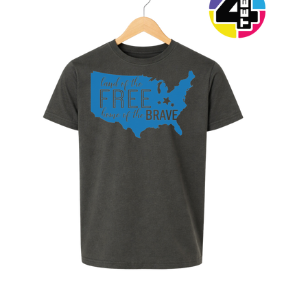 Land of the Free Home of the Brave Youth Tee