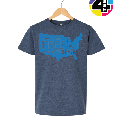 Land of the Free Home of the Brave Youth Tee
