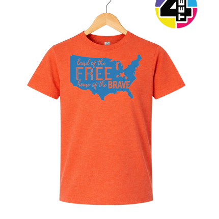 Land of the Free Home of the Brave Youth Tee
