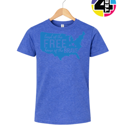 Land of the Free Home of the Brave Youth Tee