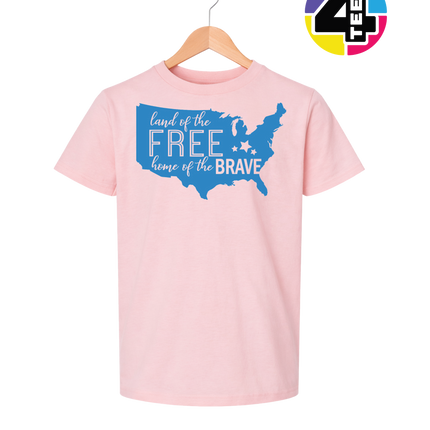 Land of the Free Home of the Brave Youth Tee
