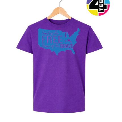 Land of the Free Home of the Brave Youth Tee