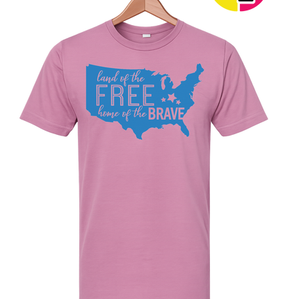 Land of the Free Home of the Brave Tee