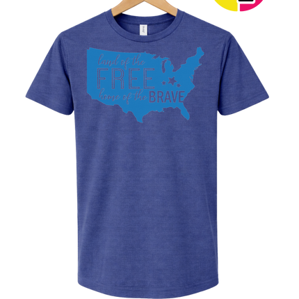 Land of the Free Home of the Brave Tee