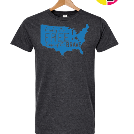 Land of the Free Home of the Brave Tee