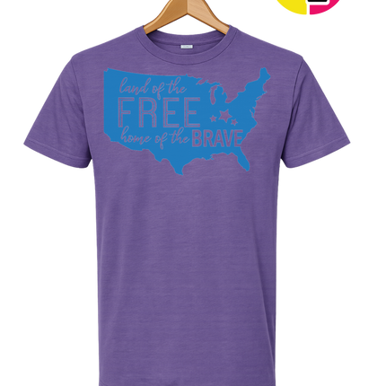 Land of the Free Home of the Brave Tee