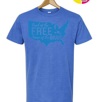 Land of the Free Home of the Brave Tee