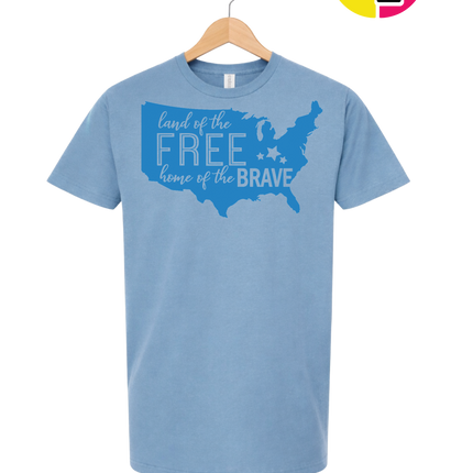 Land of the Free Home of the Brave Tee
