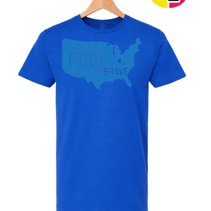 Land of the Free Home of the Brave Tee