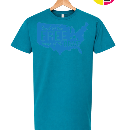 Land of the Free Home of the Brave Tee