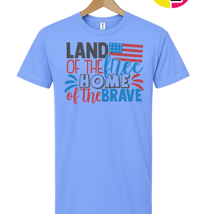 Land of the Free Brave Home Tee