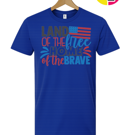 Land of the Free Brave Home Tee