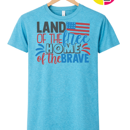 Land of the Free Brave Home Tee