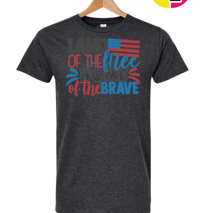Land of the Free Brave Home Tee