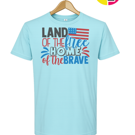 Land of the Free Brave Home Tee