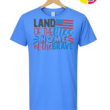 Land of the Free Brave Home Tee