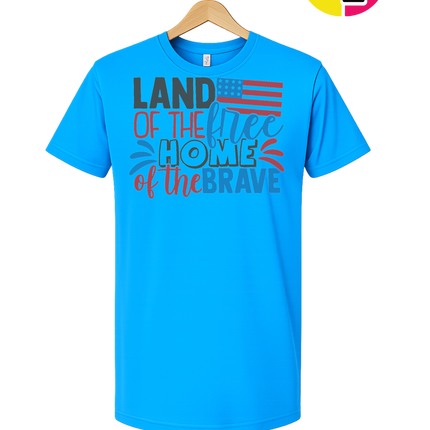 Land of the Free Brave Home Tee