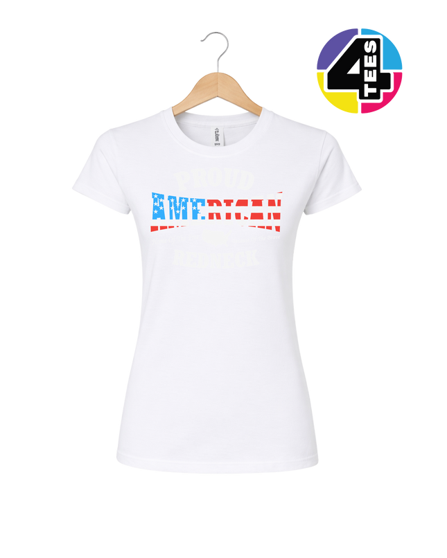 Proud American Redneck Women's Tee