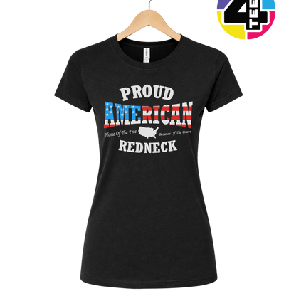 Proud American Redneck Women's Tee