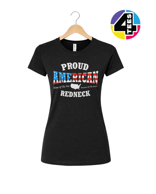 Proud American Redneck Women's Tee