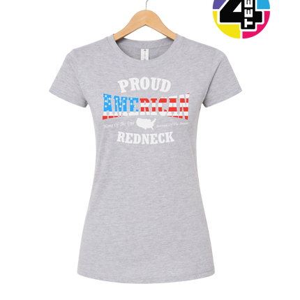 Proud American Redneck Women's Tee