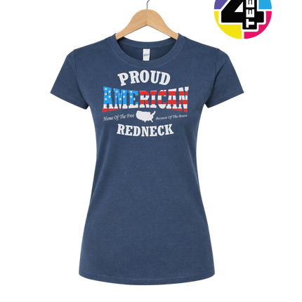 Proud American Redneck Women's Tee