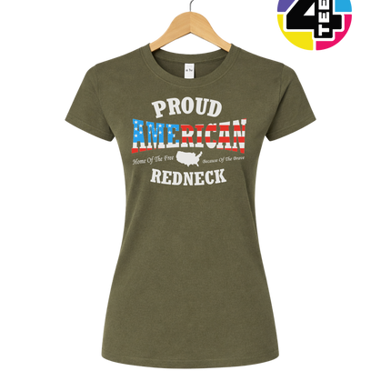 Proud American Redneck Women's Tee