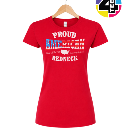 Proud American Redneck Women's Tee