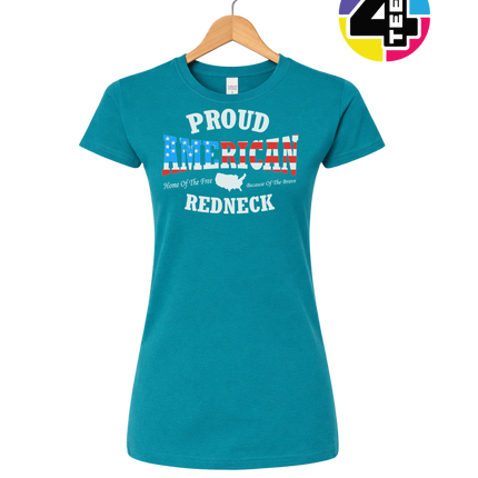 Proud American Redneck Women's Tee