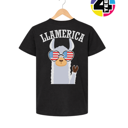 Llamerica Flag Shades Youth Tee