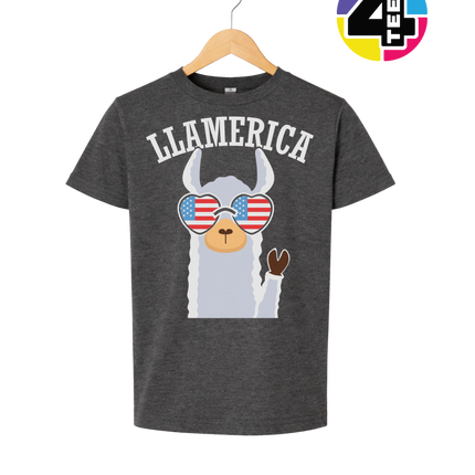 Llamerica Flag Shades Youth Tee