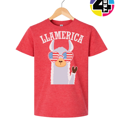 Llamerica Flag Shades Youth Tee