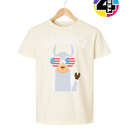 Llamerica Flag Shades Youth Tee