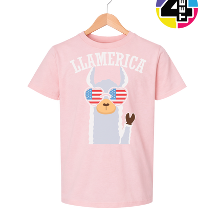Llamerica Flag Shades Youth Tee