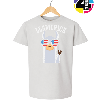 Llamerica Flag Shades Youth Tee