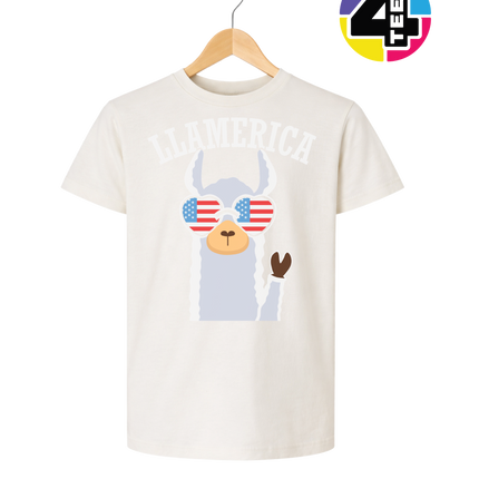 Llamerica Flag Shades Youth Tee