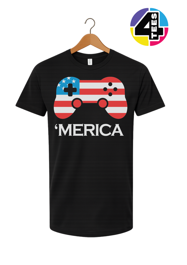 Merica Gamer Pride Tee