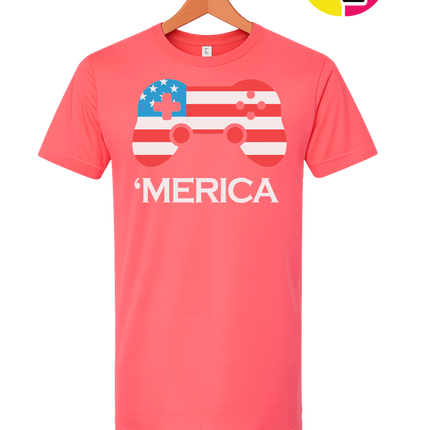 Merica Gamer Pride Tee