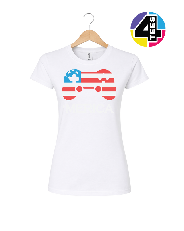 Merica Gamer Pride Women's Tee