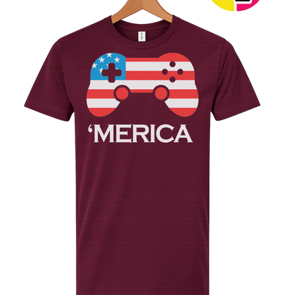 Merica Gamer Pride Tee
