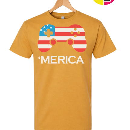 Merica Gamer Pride Tee