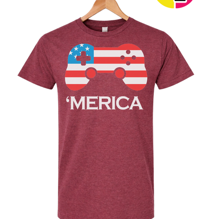 Merica Gamer Pride Tee