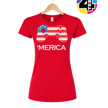 Merica Gamer Pride Women's Tee