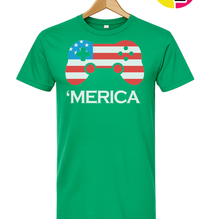 Merica Gamer Pride Tee