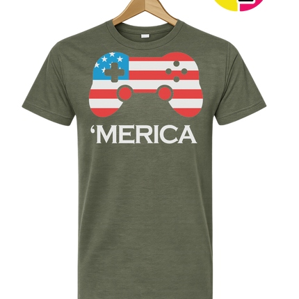 Merica Gamer Pride Tee